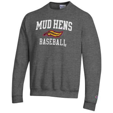 Toledo Mud Hens Bell Granite Heather Crewneck