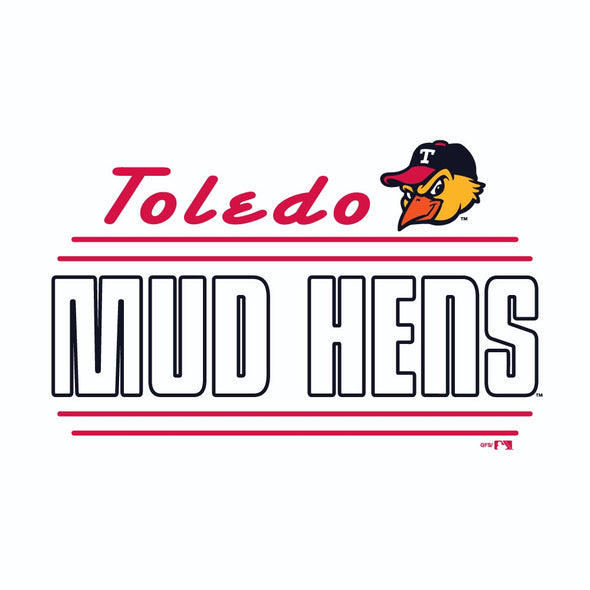 Toledo Mud Hens Halter White Long Sleeve T