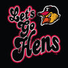 Toledo Mud Hens Black Rusch Go Hens Ladies Crewneck