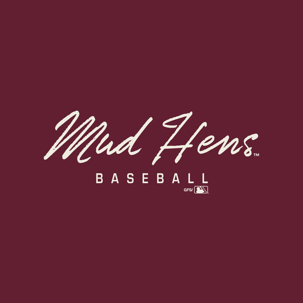 Toledo Mud Hens Veres Garnet Ladies Crewneck
