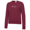 Toledo Mud Hens Veres Garnet Ladies Crewneck