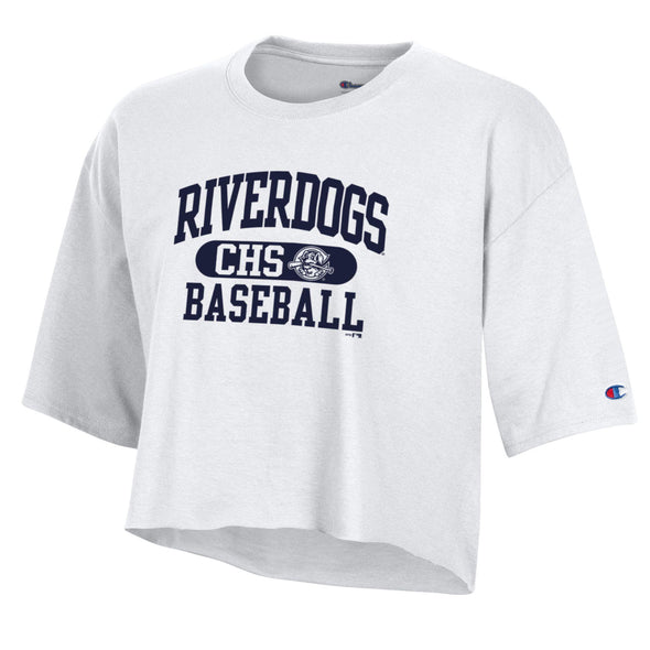 Charleston RiverDogs Womens Crop Tee