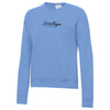 Toledo Walleye Ladies Light Blue Powerblend Crewneck