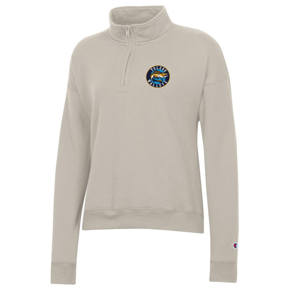 Toledo Walleye Ladies Powerblend 1/4 Zip
