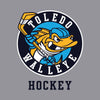 Toledo Walleye Ladies Current Crest Triumph Crewneck
