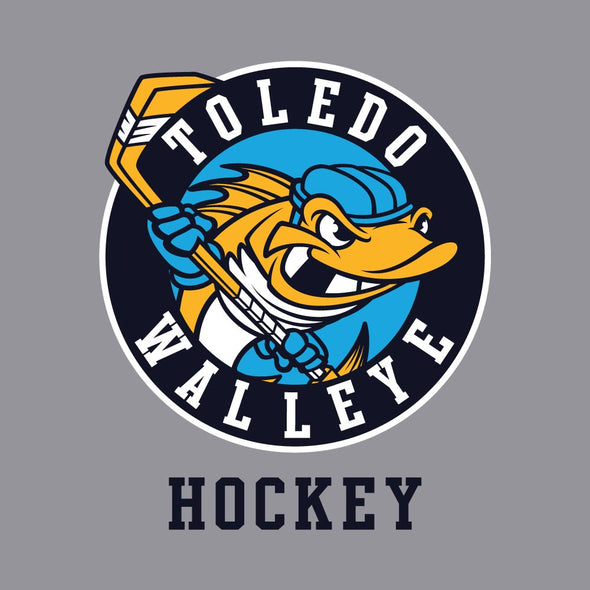 Toledo Walleye Ladies Current Crest Triumph Crewneck
