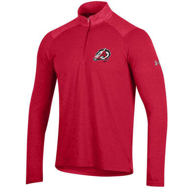 Arkansas Travelers Under Armour All Day Red 1/4 Zip