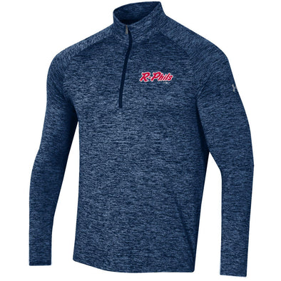 UA R-Phils Navy Tech Light Weight 1/4 Zip