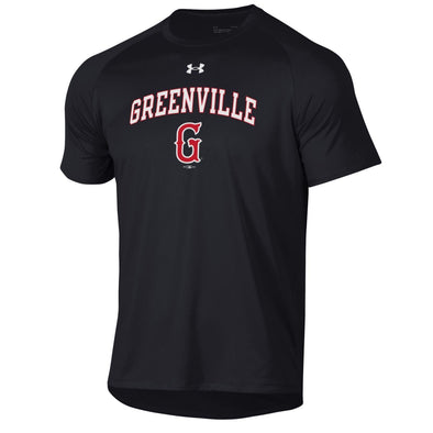 Greenville Drive Under Armour Black G Tech Tee