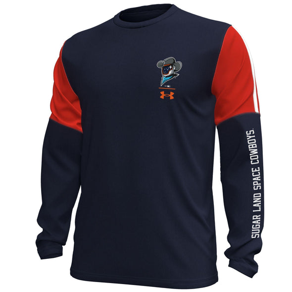 Sugar Land Space Cowboys Under Armour Long Sleeve T Challenger