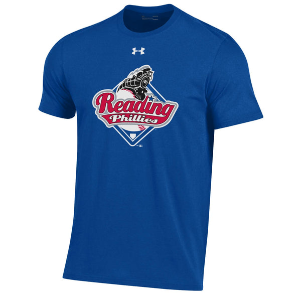 Under Armour Royal Blue Retro Train Performance Cotton T-Shirt