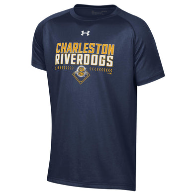 Charleston RiverDogs Youth Under Armour Tech Tee
