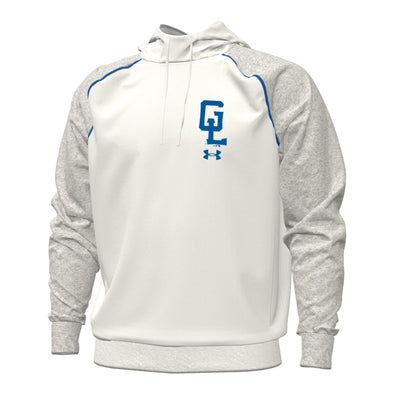 Great Lakes Loons Under Armour White & Royal Blue GL Hoodie