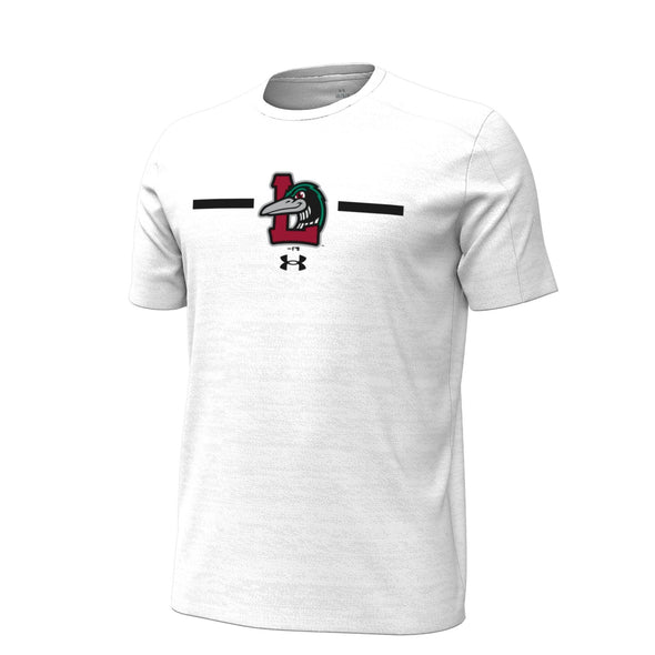 Great Lakes Loons Under Armour Gameday White Tech Short Sleeve Tee