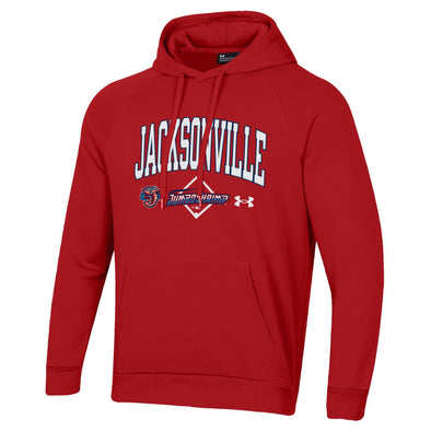 Jacksonville Jumbo Shrimp Under Armour Red All Day Hood