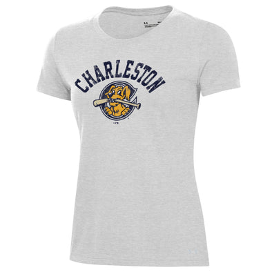 Charleston RiverDogs Under Armour Women's Gray Performance Tee