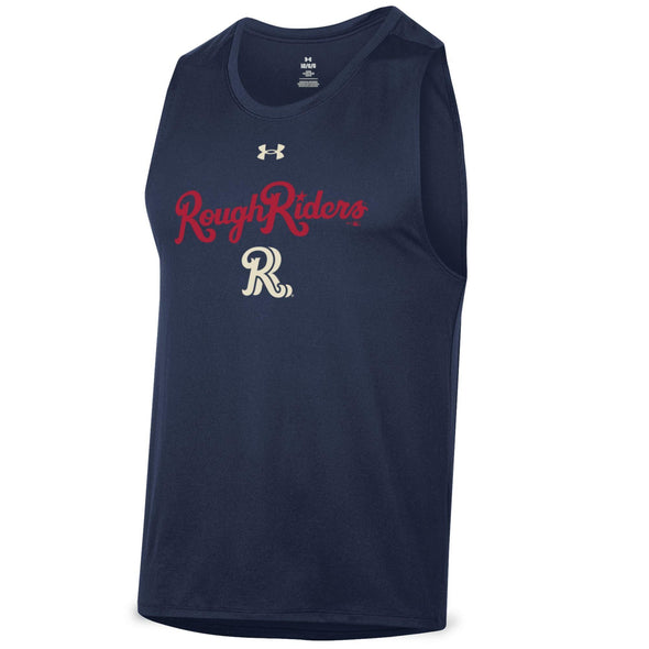 Under Armour Men's Tech Tank Navy