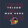 Toledo Mud Hens Ladies UA Breezy Hooded T