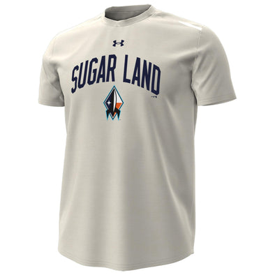 Sugar Land Space Cowboys Under Armour Tee All Day Stone