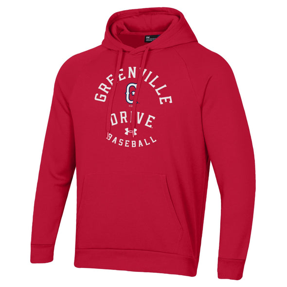 Greenville Drive Under Armour Red All Day Sweatshirt