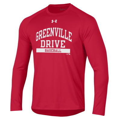 Greenville Drive Under Armour Red Tech Tee