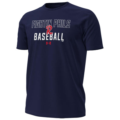 Under Armour Reading Fightin Phils Navy Performance Cotton Tee