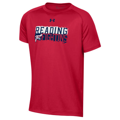 Under Armour Boys Reading Fightin Phils Red Tech Tee