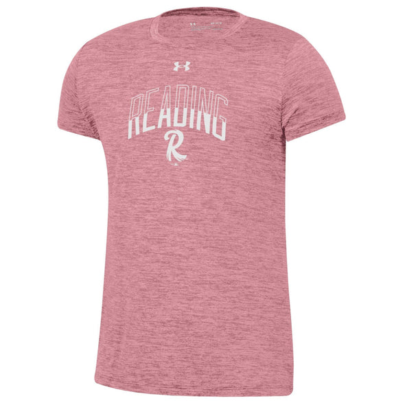 Under Armour Girls Reading Fightin Phils Pink Twist T-Shirt