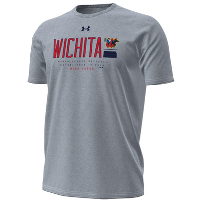 Wichita Wind Surge Adult Steel Performance Cotton Tee