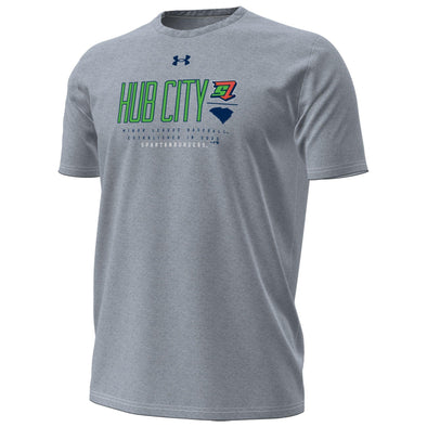 Adult Grey Performance UA Tee