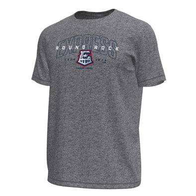 Round Rock Express Gray Under Armour Castle Rock Tee