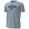 Jacksonville Jumbo Shrimp Under Armour Harbor Blue Performance Cotton Tee