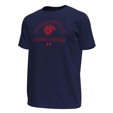 Jacksonville Jumbo Shrimp Under Armour Navy Tech Stretch Tee