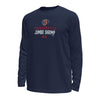 Jacksonville Jumbo Shrimp Under Armour Navy Tech Stretch L/S Tee