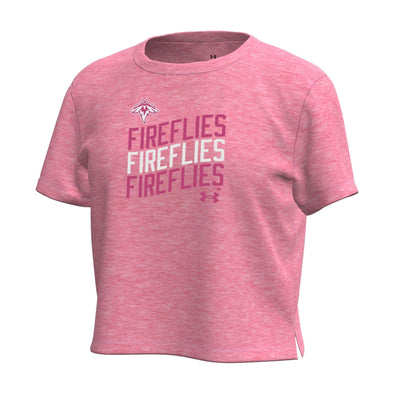 UA Fireflies Youth Breezy SS Crop
