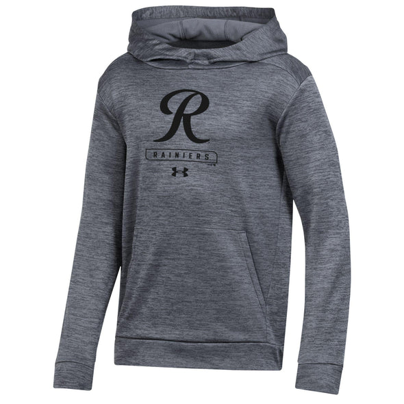 Tacoma Rainiers Under Armour Youth Gray Twist Tech Hood