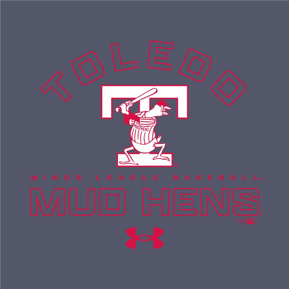 Toledo Mud Hens Pour Down UA Performance Cotton T