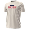 Toledo Mud Hens Stone UA Perf. Cotton T