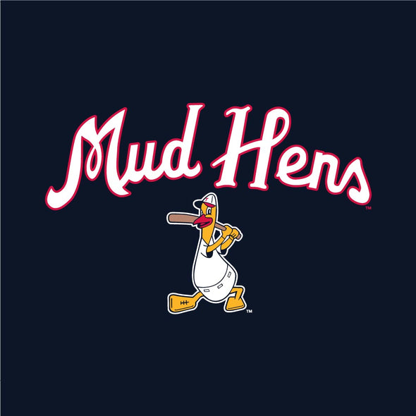 Toledo Mud Hens UA Ladies Navy Performance Cotton T