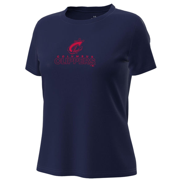 Columbus Clippers Under Armour Women's Stretch Tech Tee