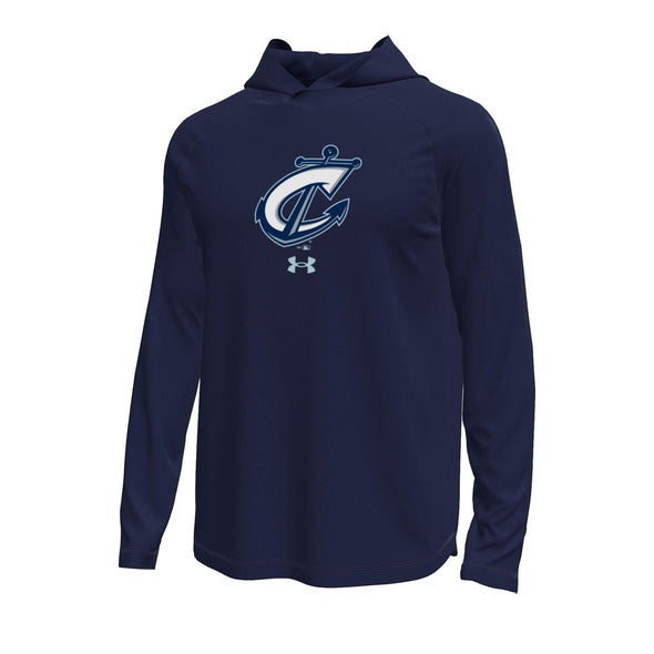 Columbus Clippers Under Armour Tech Stretch Long Sleeve Hood