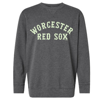 Worcester Red Sox Grey Glow WRS Crewneck