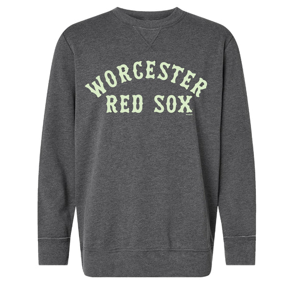 Worcester Red Sox Grey Glow WRS Crewneck