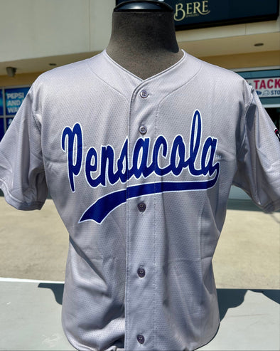 Pensacola Blue Wahoos Replica Away Jersey
