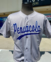 Pensacola Blue Wahoos Replica Away Jersey