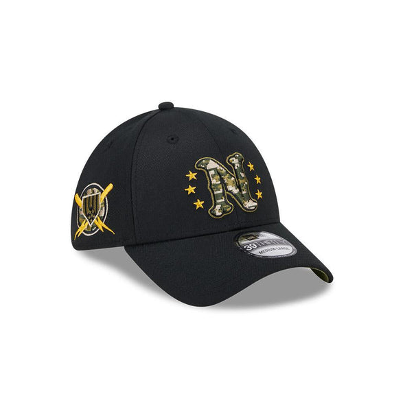 Nashville Sounds New Era 39THIRTY 2024 Armed Forces Day Replica Stretch Fit Hat