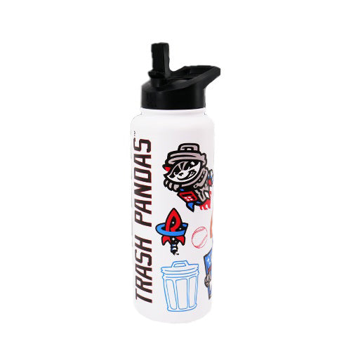 Trash Pandas 34oz Quencher Bottle
