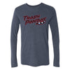 Navy Trash Pandas Long Sleeve T-shirt