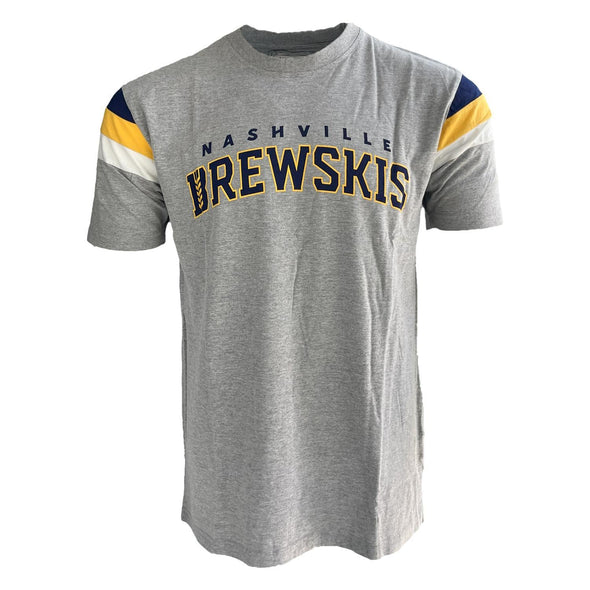 Nashville Sounds American Needle Grey Sunset Brewskis Tee