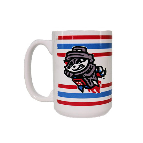 Ceramic 15oz Striped Mug